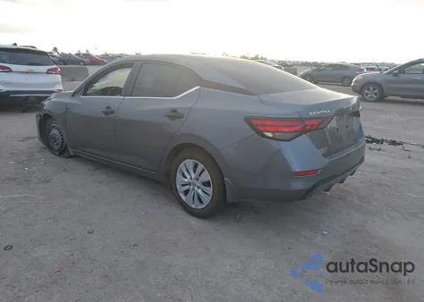 2025 Nissan Sentra S из США, поврежденный, VIN 3N1AB8BV0SY267799